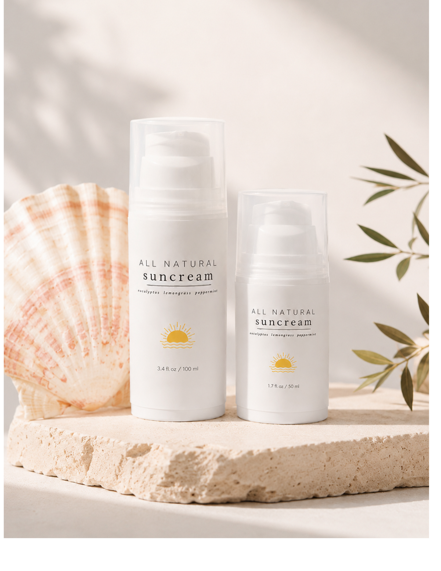Zero Chemical Reef Safe Suncream